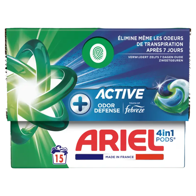 Ariel 4in1 pods+ active wasmiddelcapsules