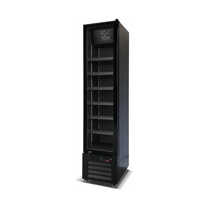 Tiefkühlschrank 220 Liter – schwarz – 420 X 485 X 1890 mm