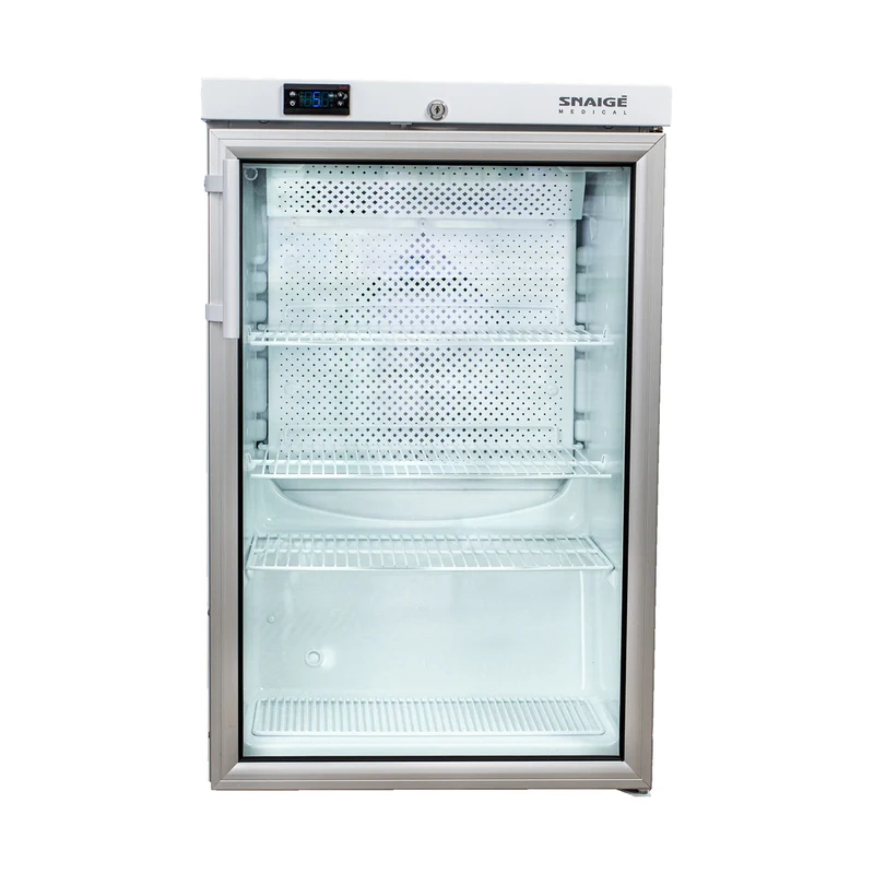 Medikamentenkühlschrank – 1 Glastür – 130 L – 560 x 620 x 870 mm – ohne Temperaturaufzeichnung & USB-Transfer