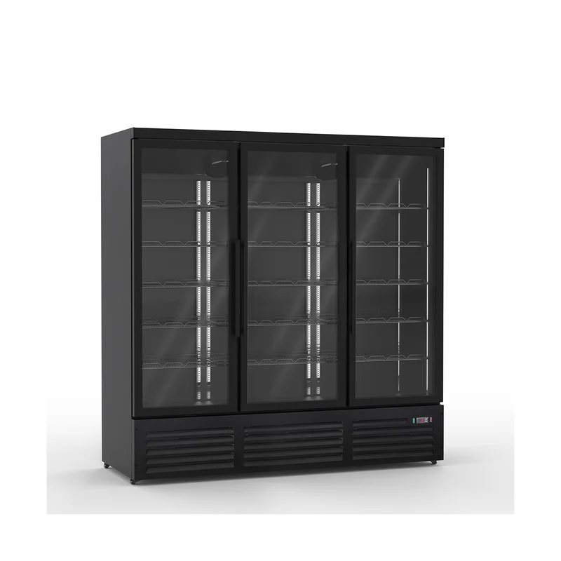 Getränkekühlschrank 1900 Liter – schwarz – 1880 X 710 X 2030 mm