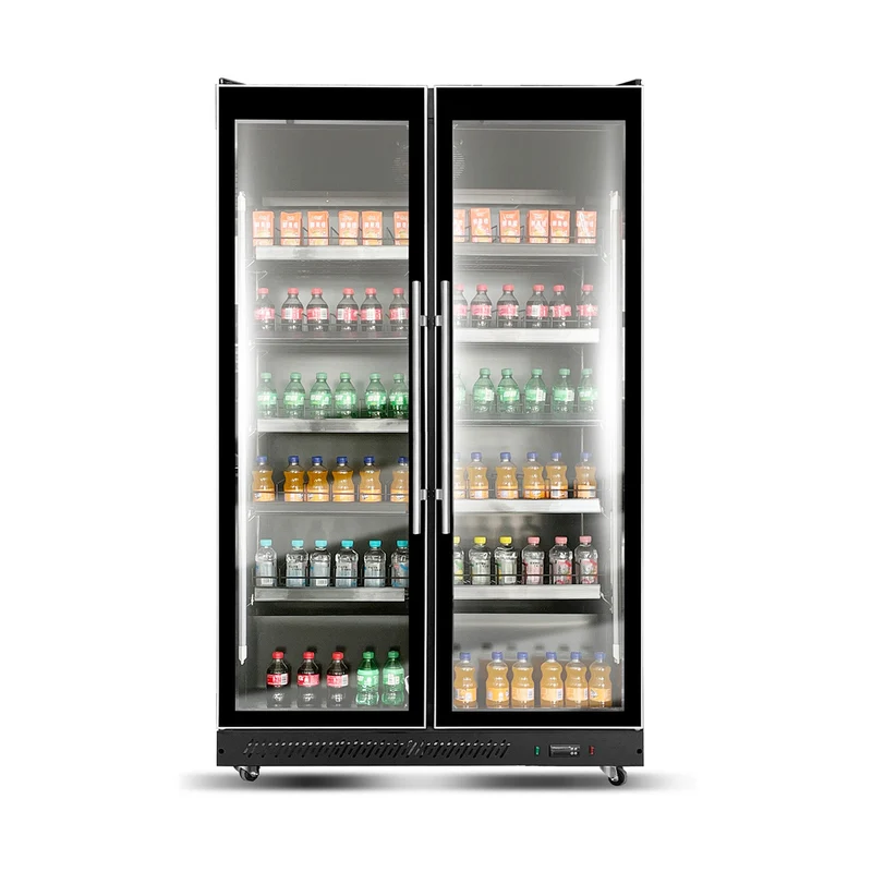 Getränkekühlschrank 900 Liter – schwarz – 1120 X 635 X 1980 mm