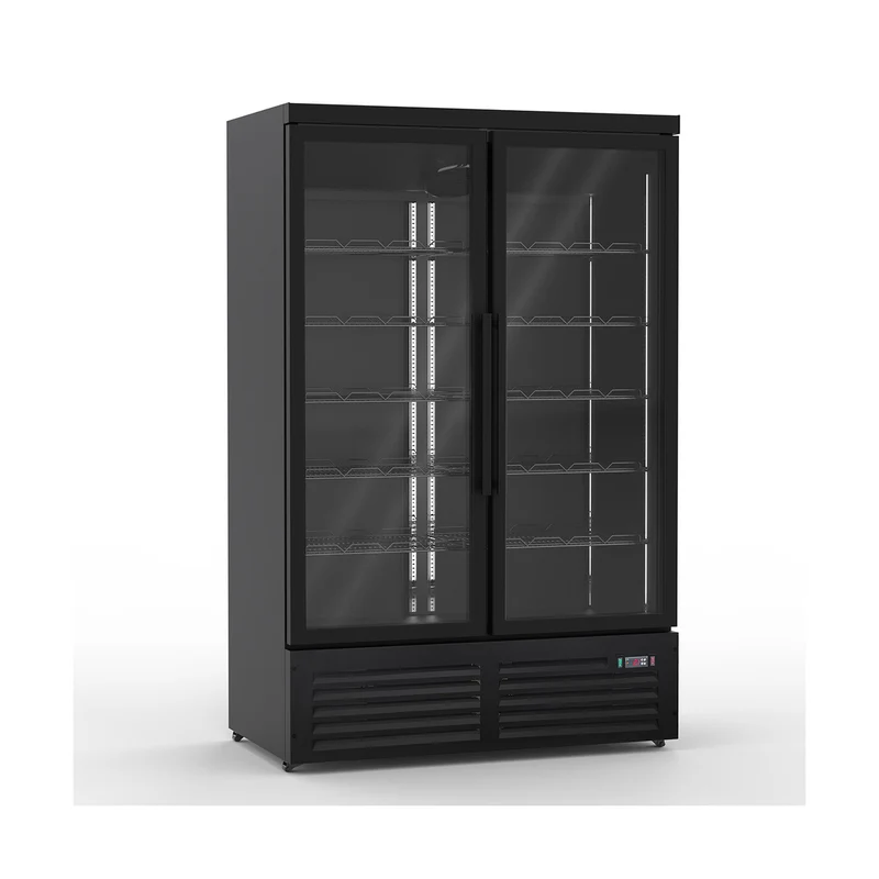 Getränkekühlschrank 1250 Liter – schwarz – 1253 X 710 X 2030 mm