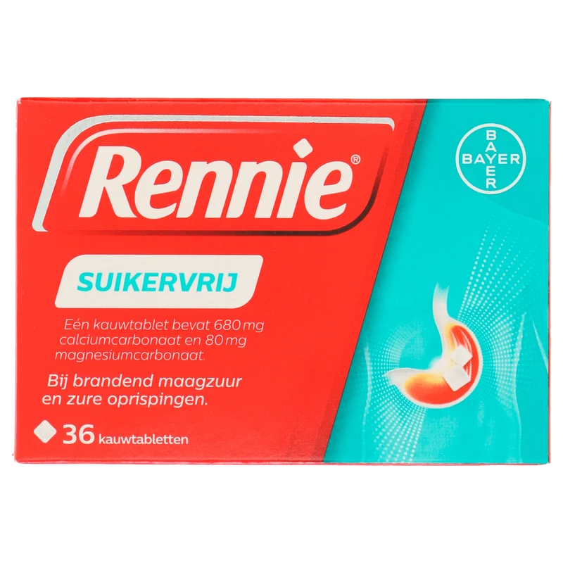 Rennie Maagtabletten suikervrij