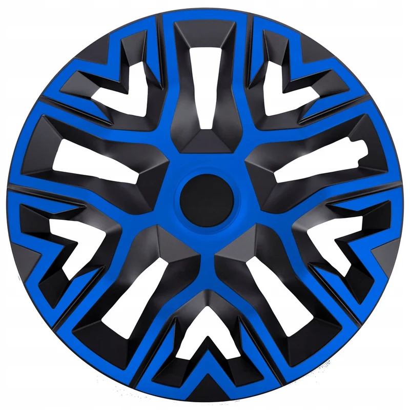 Universal-Radkappen 16'' NRM The Best Bicolor blau-schwarz 4 Stück