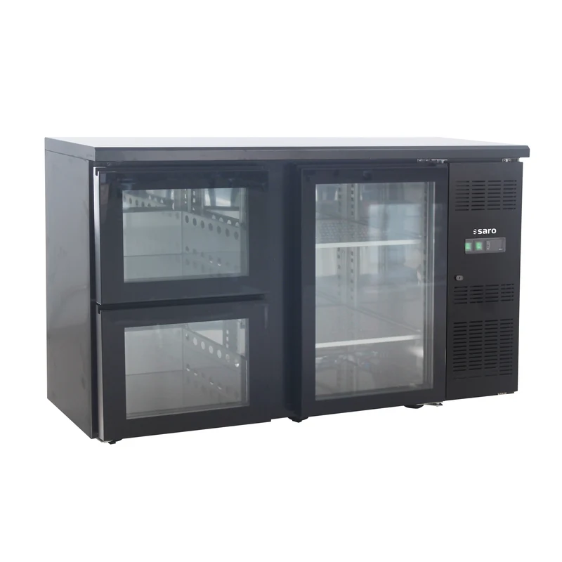 Saro Barkühler mit 1 Glastür und 2 Schubladen, BC 2100 G S2