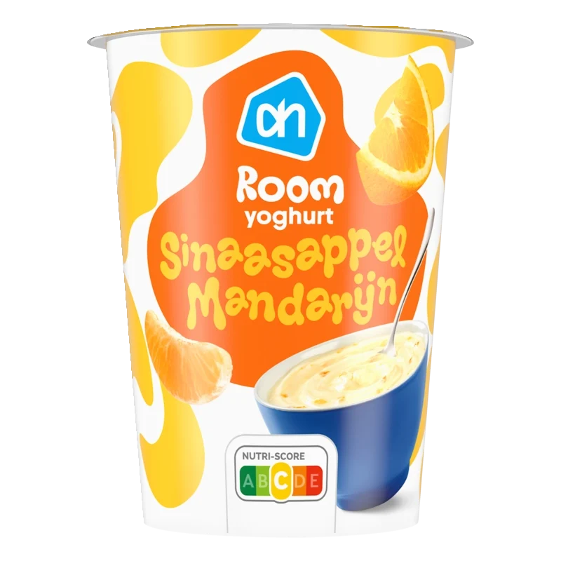Roomyoghurt sinaasappel mandarijn