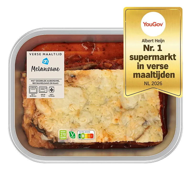 Verse maaltijd melanzane