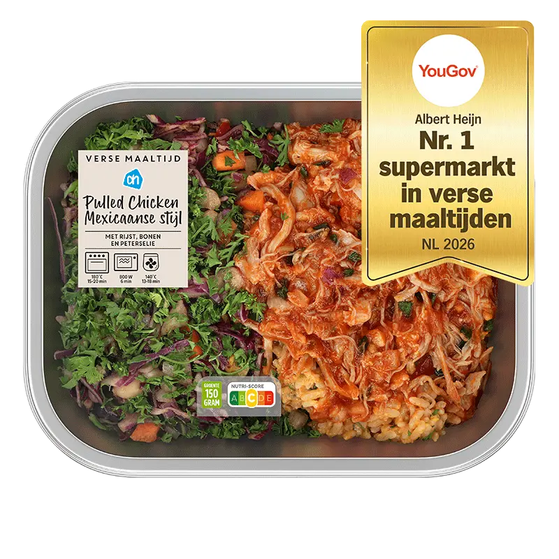 Verse pulled chicken Mexicaanse stijl