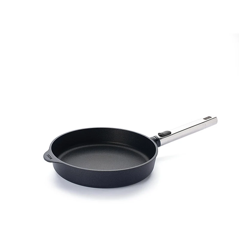 WOLL Diamond Logic Pro Gusspfanne 24 cm Ø 5 cm hoch Edelstahlstiel 1524PLCI