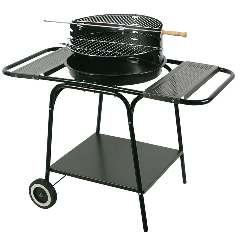 Master Grill & Party, 2 Ablagen, Rollen, Stahl, MG906