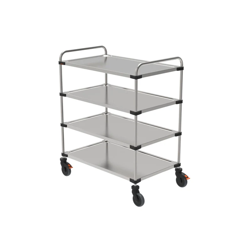 Rieber Servierwagen 1060 – 4 Borde montiert