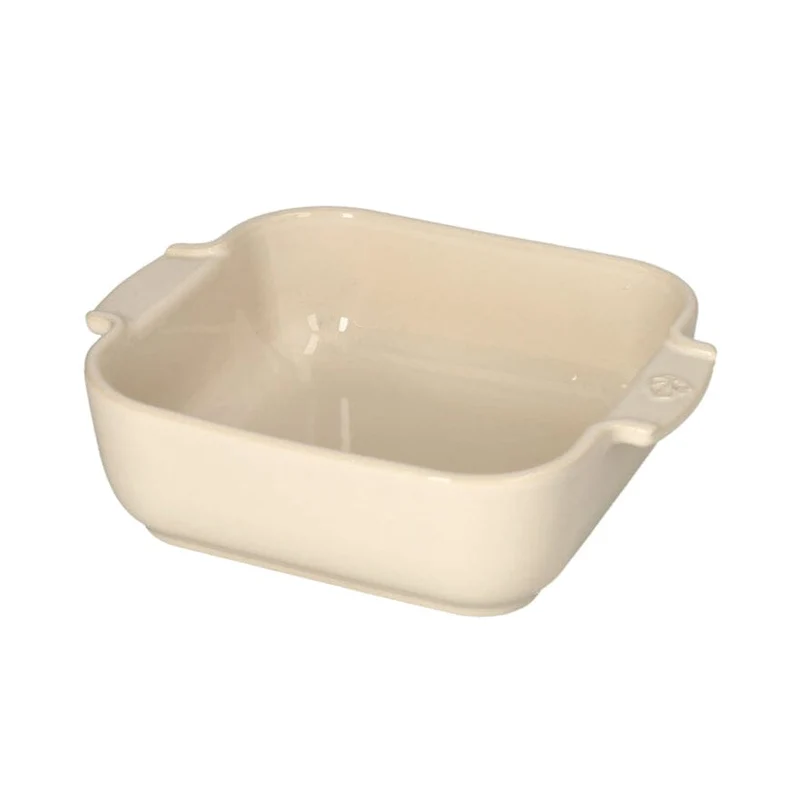 Peugeot - Appolia Auflaufform, quadratisch, 28 cm, Ecru