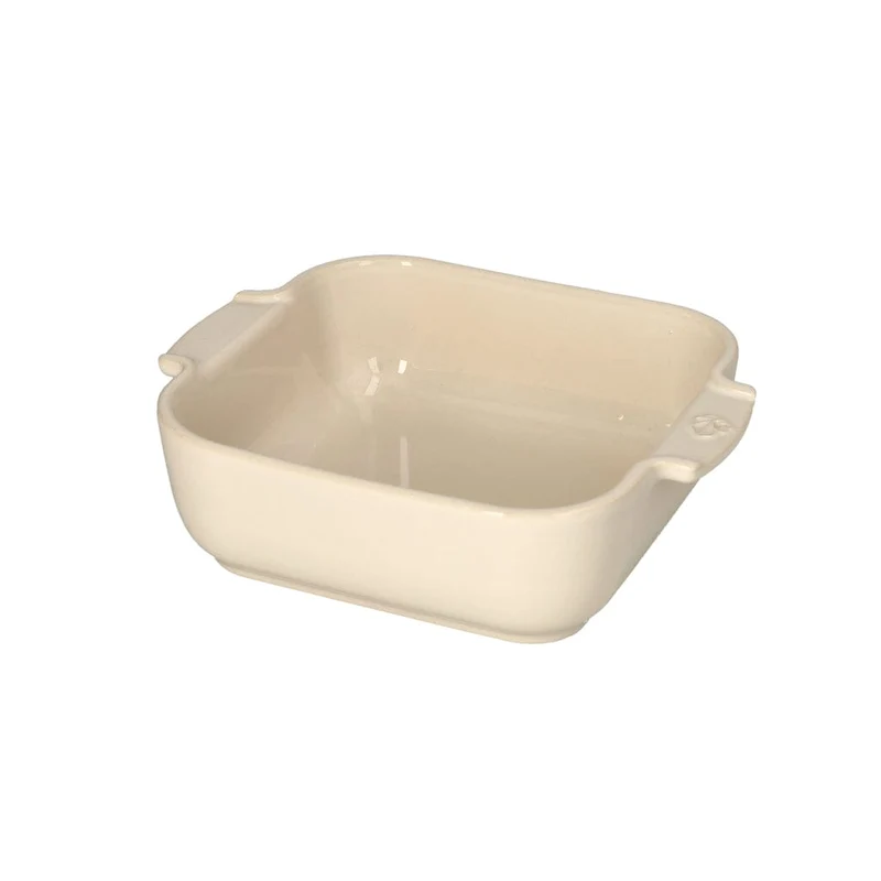 Peugeot - Appolia Auflaufform, quadratisch, 21 cm, Ecru