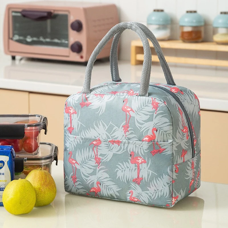 Stilvolle isolierte Lunch-Tasche