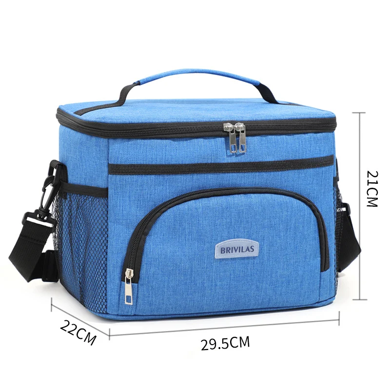 Isolierte Mehrfachtaschen-Lunch-Kühltasche