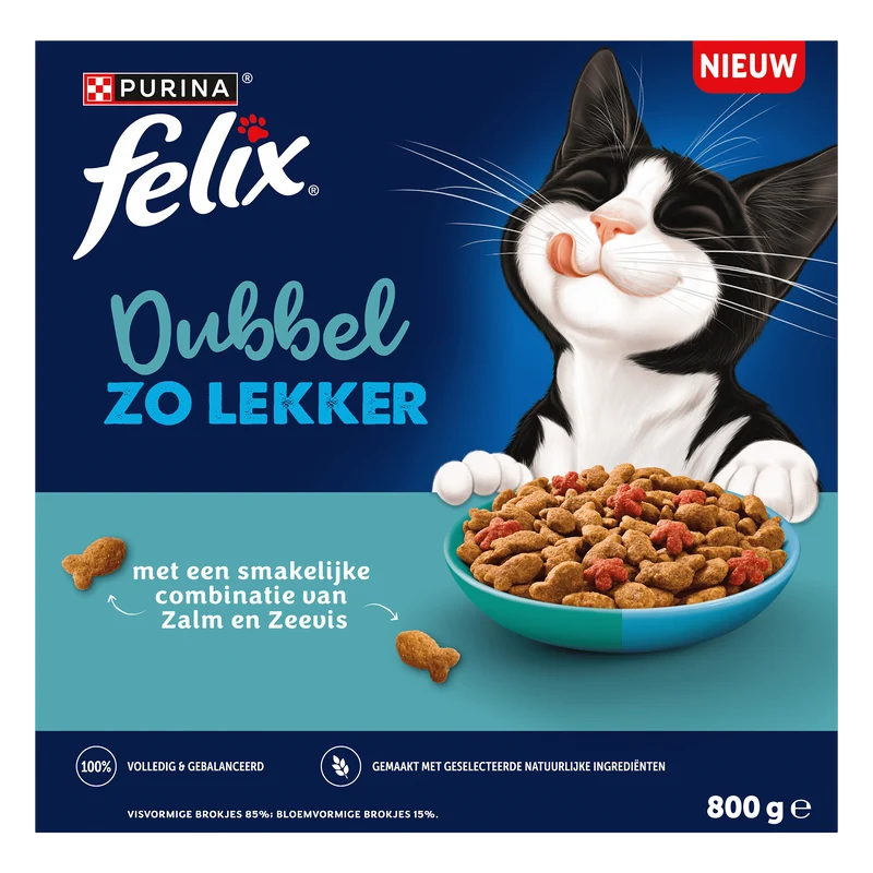 Felix dubbel zo lekker zalm en zeevis