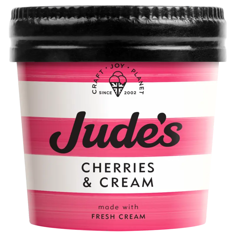 Jude's Cherries en cream