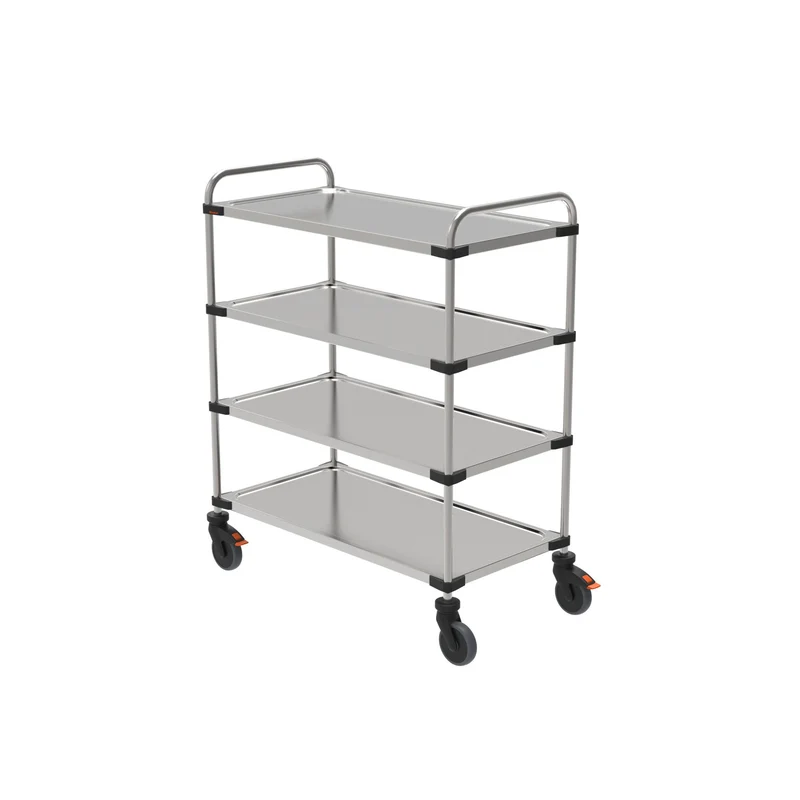 Rieber Servierwagen 1050 – 4 Borde montiert