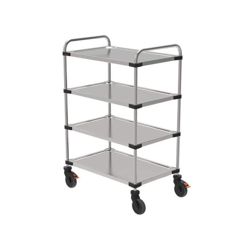Rieber Servierwagen 850 – 4 Borde montiert