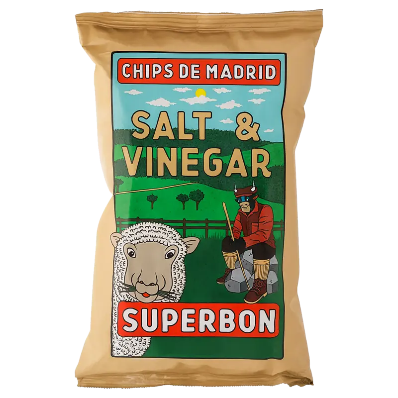 Superbon Chips de Madrid salt & vingegar