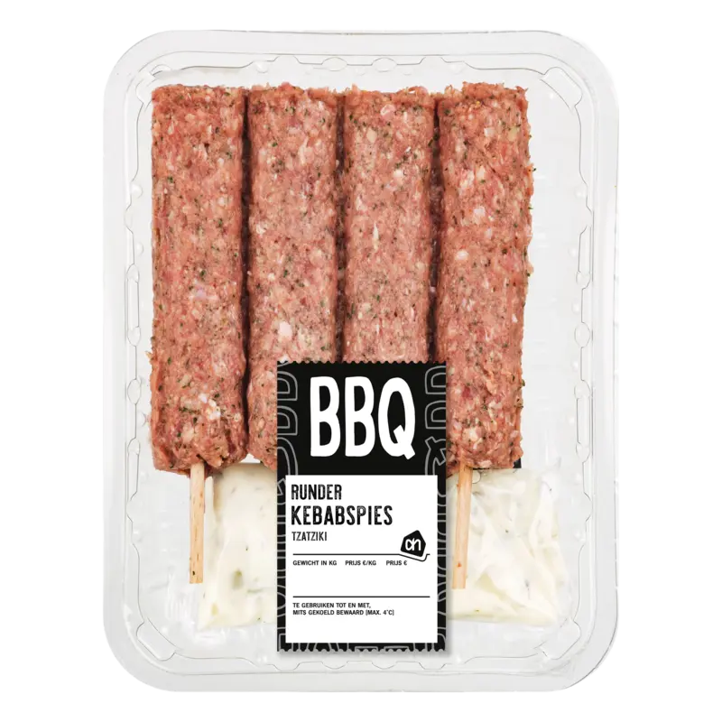 BBQ runderkebabspies