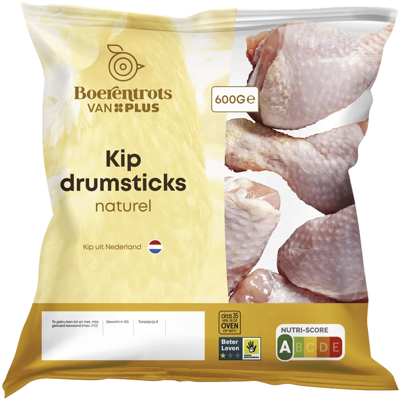 Boerentrots Kipdrumsticks naturel