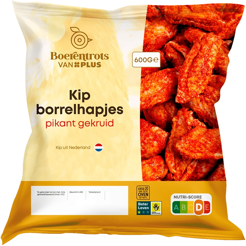Boerentrots Kipborrelhapjes pikant