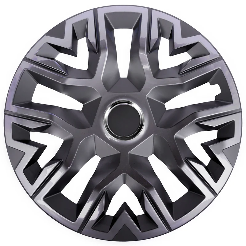 NRM Perfecto 15'' Universal Radkappen graphit lackiert 4 Stück