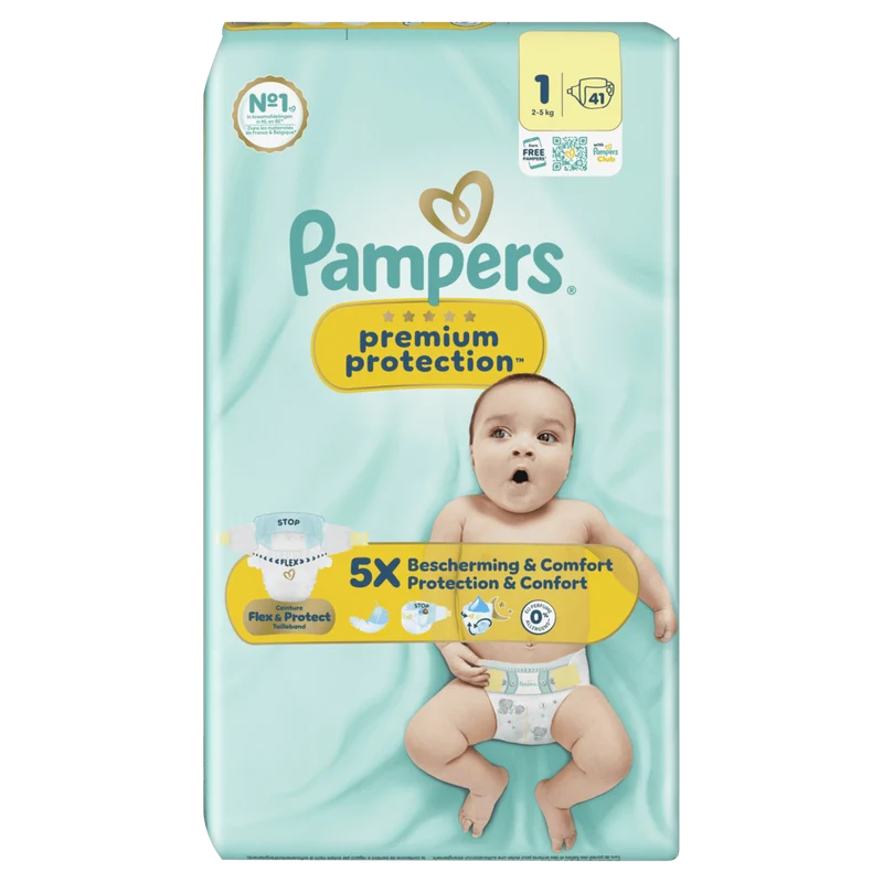 Pampers Premium Protection maat 1