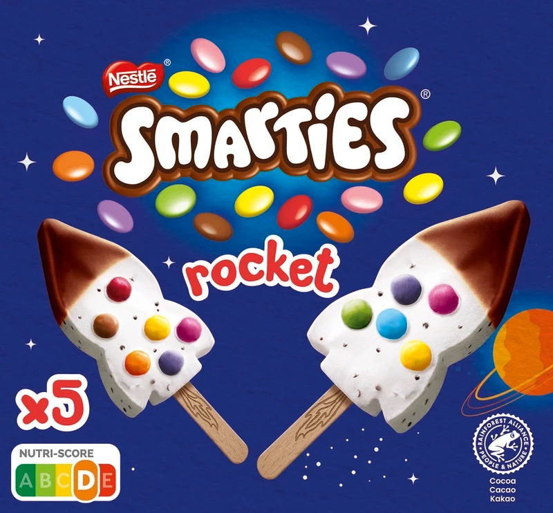 Nestlé Pirulo smarties rocket