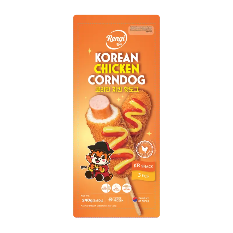 Rengi Korean chicken corndog
