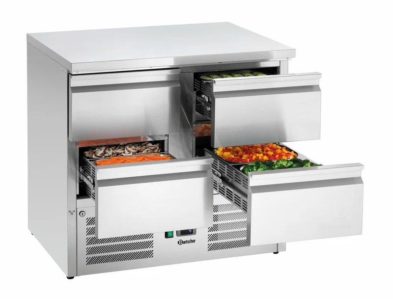 Bartscher Mini-Kühltisch 900S4