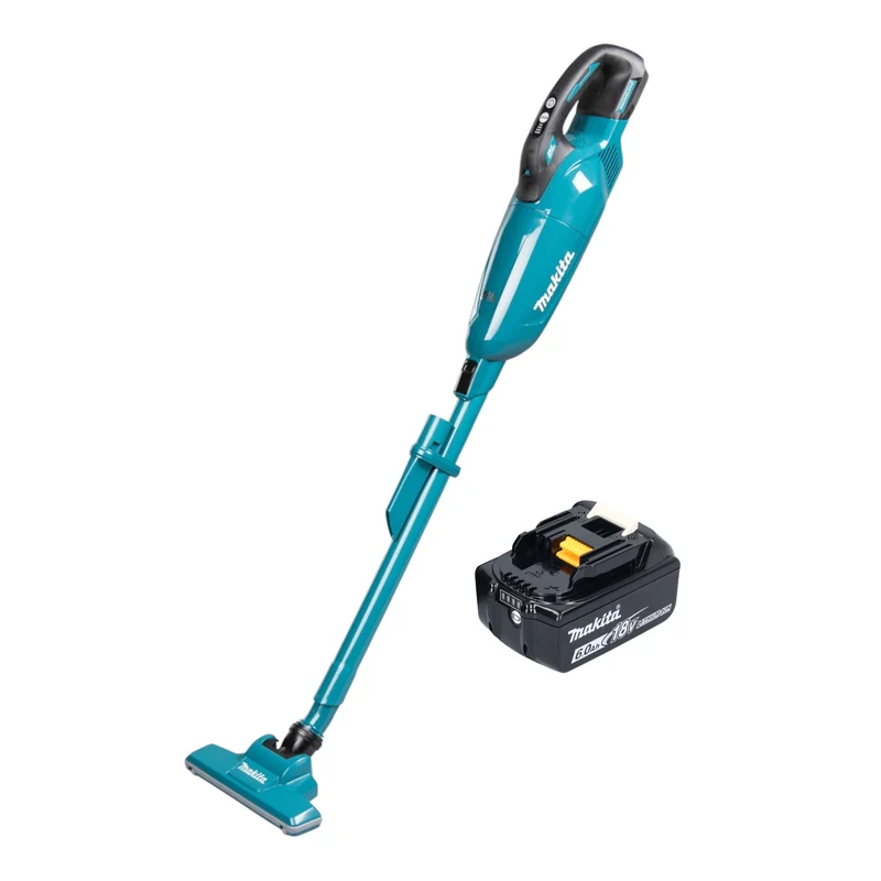 Makita DCL 284 FG Akku Staubsauger 18 V 0,73 l Brushless + 1x Akku 6,0 Ah - ohne Ladegerät