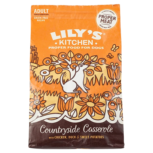 Lily's Kitchen Dog Dry Country Cass Chkn/Duck