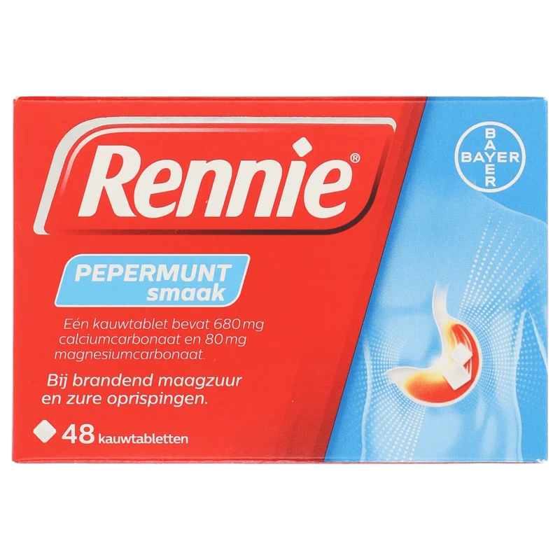 Rennie Maagtabletten pepermunt