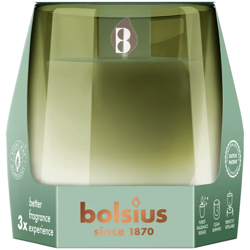 Bolsius Starterkit clean light gardenia fig