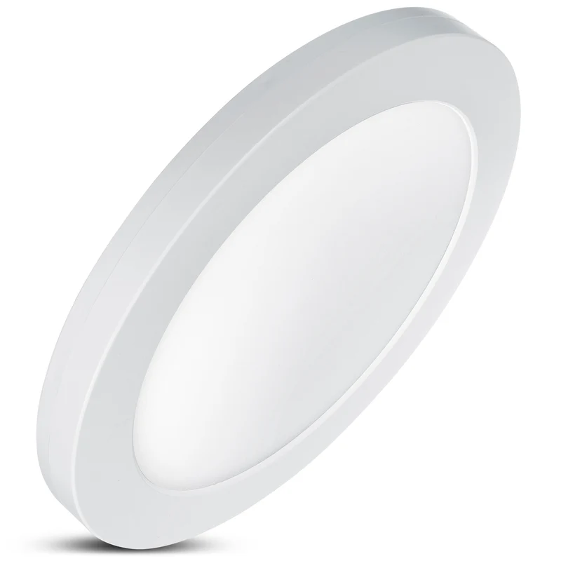 LED Panel mit Farbtemperatureinstellung WW 3000K + NW 4000K + CW 6000K Deckenlampe Super Slim Design 19mm (30W mit Mikrowellensensor)