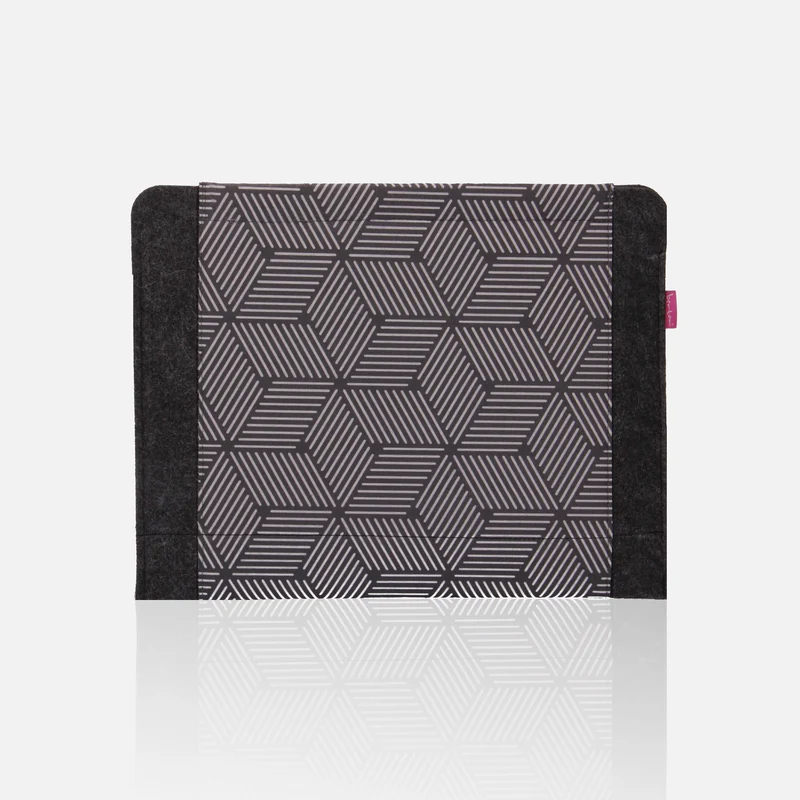 Laptop Sleeve Tasche für Notebook Notebookhülle Notebooktasche Filzhülle Filztasche 15" Cube