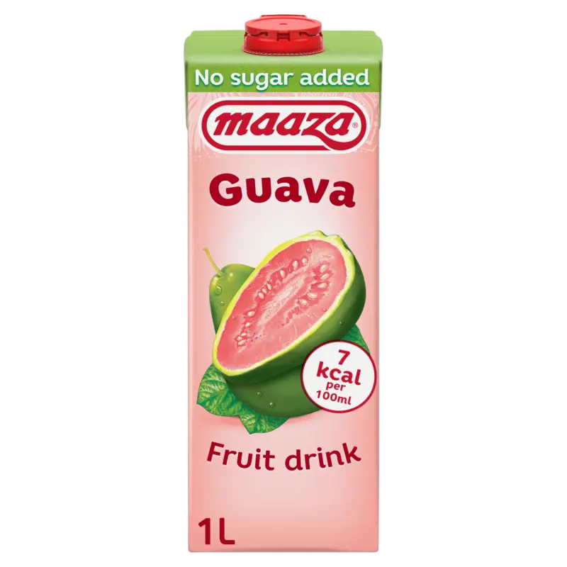 Maaza Guave fruit drink no sugar added