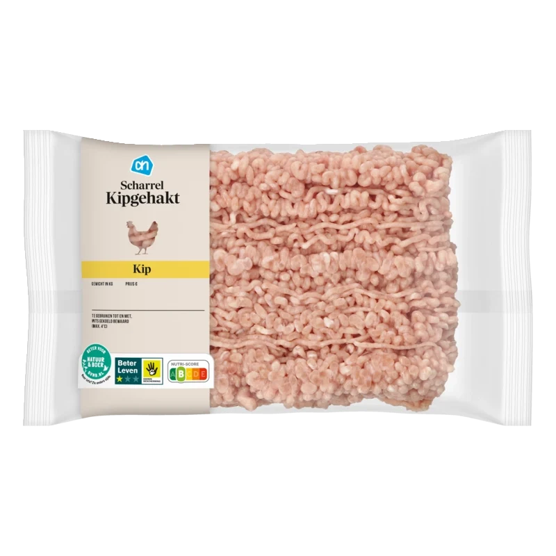 Scharrel kipgehakt
