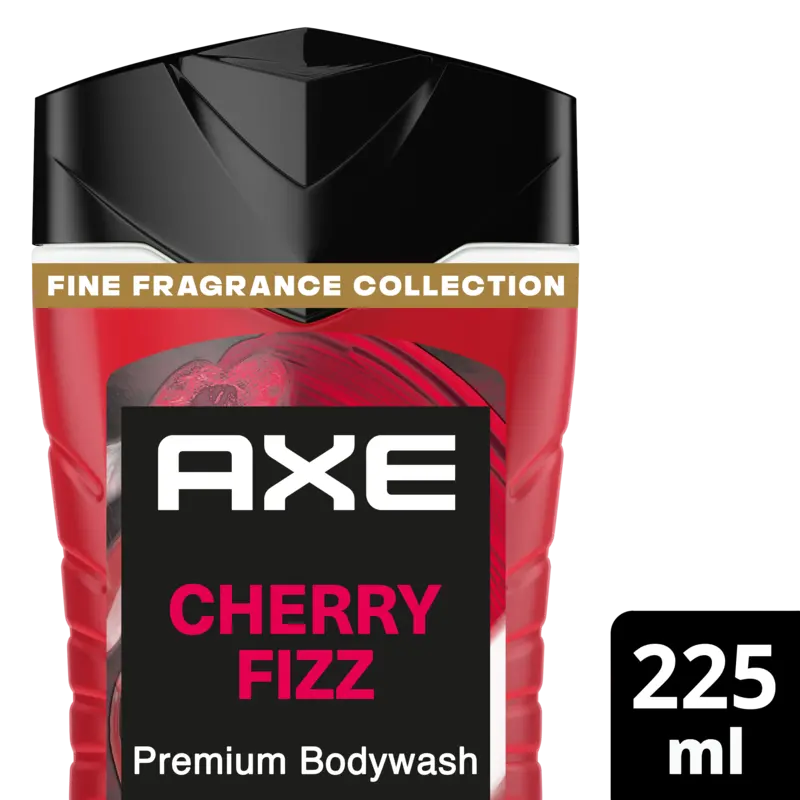 Axe Cherry fizz + fine fragrance showergel
