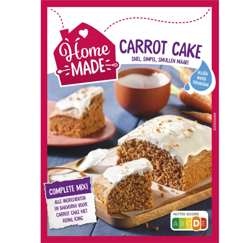 Homemade Mix voor carrot cake