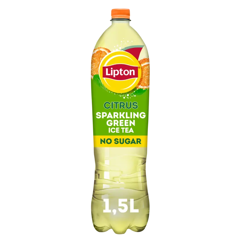 Lipton Ice tea green citrus sparkling no sugar