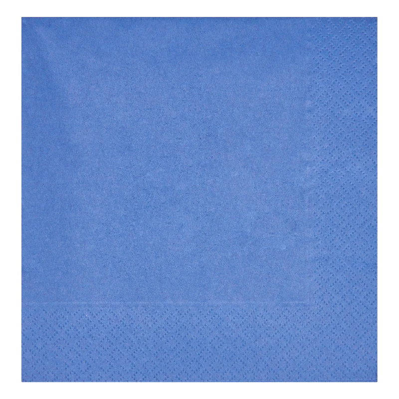 Servet donkerblauw