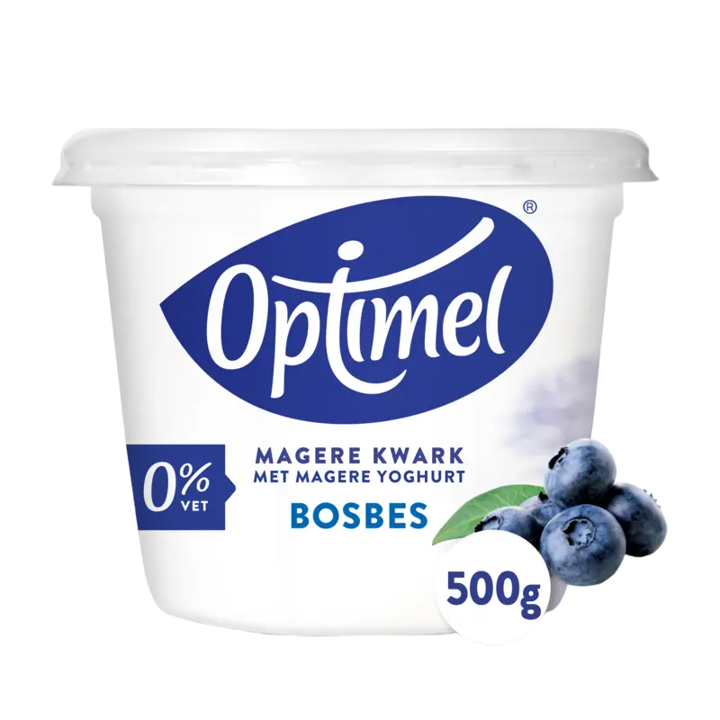 Optimel Magere kwark bosbes