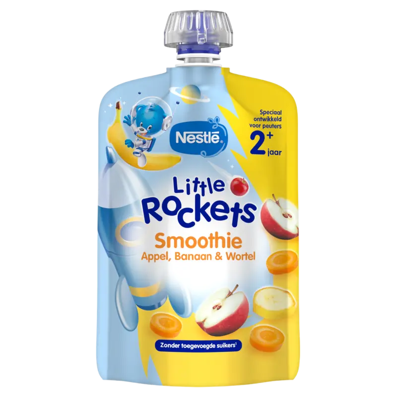 Little Rockets Knijpfruit appel banaan 2+ jaar