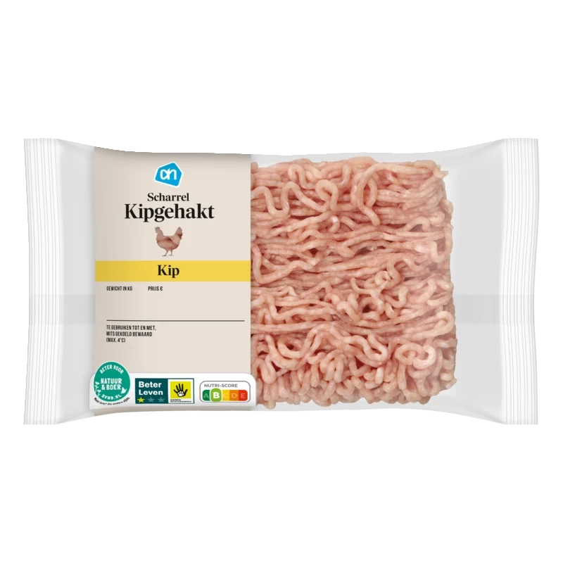 Scharrel kipgehakt