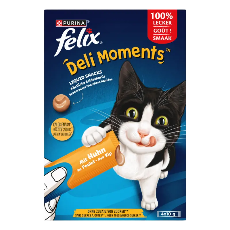 Felix Deli moments liquid snacks kip