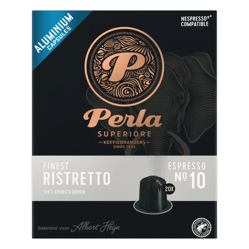 Perla Superiore Finest ristretto capsules