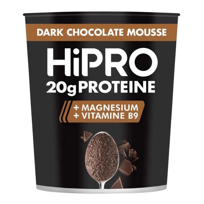 HiPRO Protein mousse dark chocolate